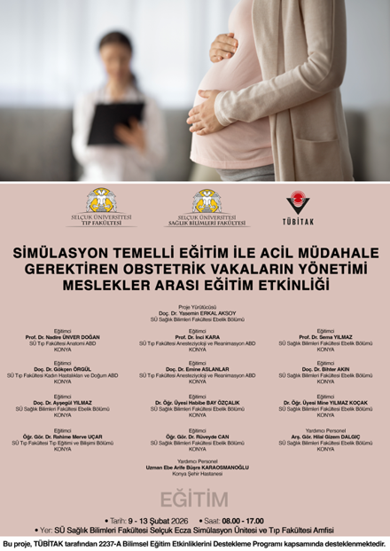 Simülasyon Temelli Eğitim İle Acil Müdahale Gerektiren Obstetrik Vakaların Yönetimi - Meslekler Arası Eğitim Etkinliği